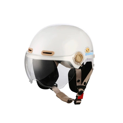 Motosiklet kaskı (dəbilqə) – night-time half helmet safety helmet