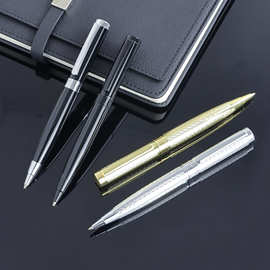 高端精致金属圆珠笔商务金属雕花笔广告会议礼品笔新款metalpen
