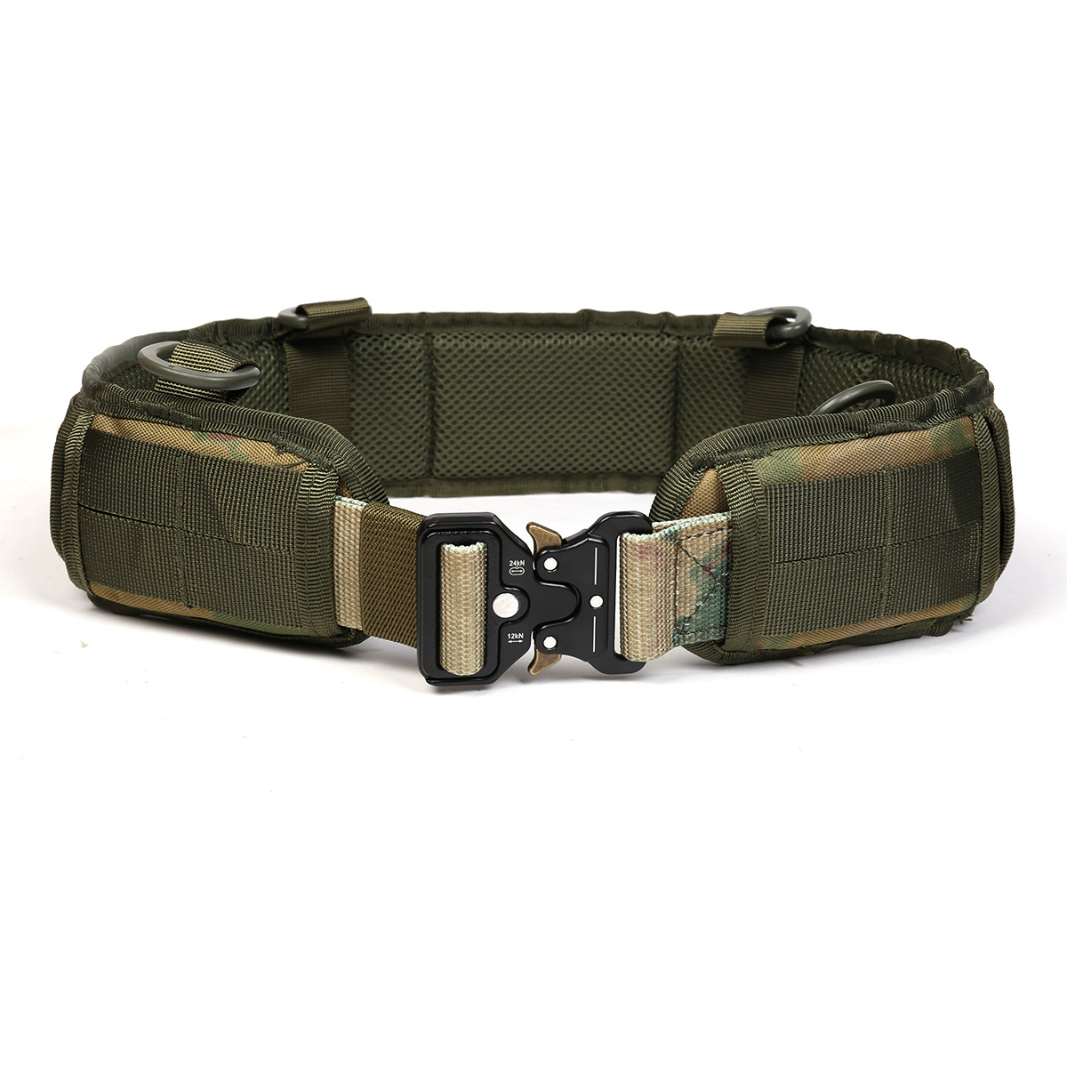 Cinturón Táctico de Liberación Rápida de Lienzo Multifuncional para Entrenamiento CS al Aire Libre image 10