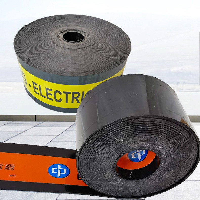 中英文防护板燃气电缆电力PE警示保护板防挖保护盖板防水示警桩