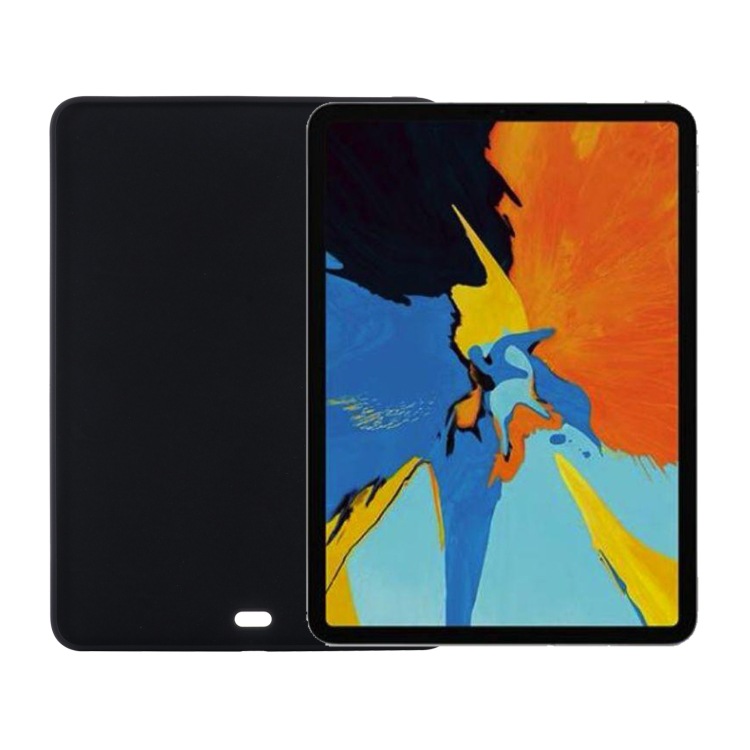 Estancia de silicona líquida plana de color sólido para iPad Pro 11 2024 / iPad Pro 13 2024 / iPad Air 1