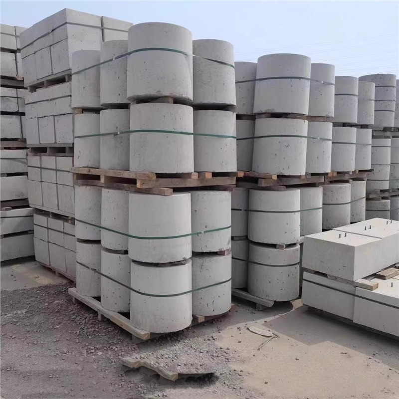 安徽亳州光伏发电水泥墩配重块屋顶太阳能光伏墩方形圆形基础墩混