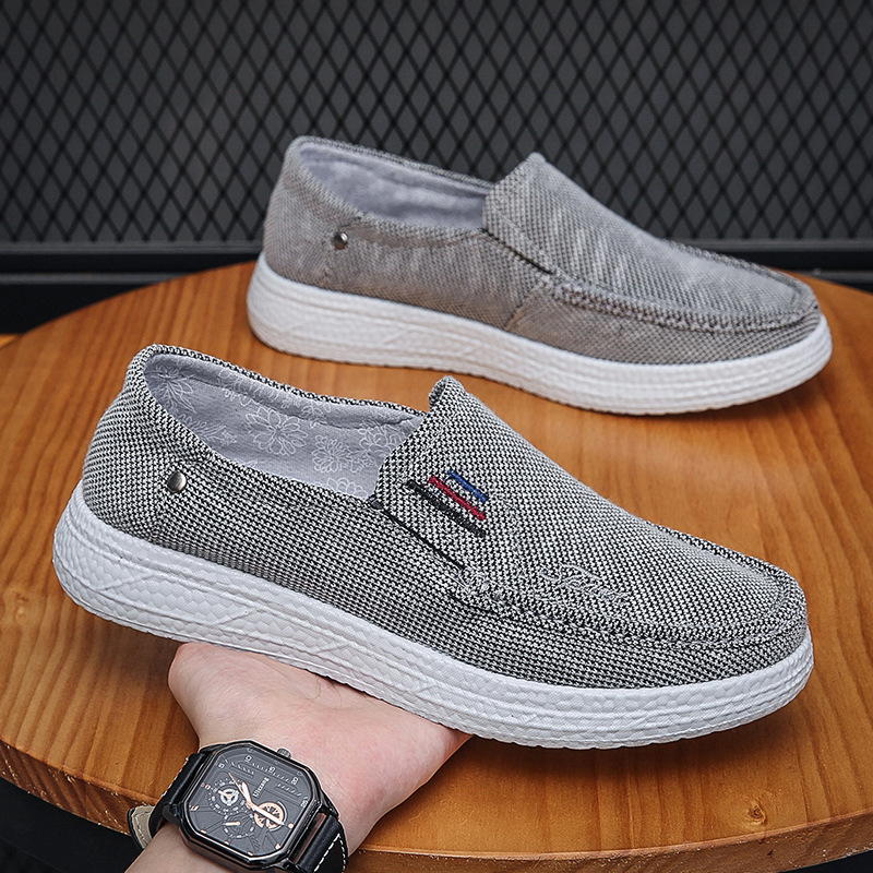 Old Beijing Cloth Shoes For Men,Soft-soled Dad Shoes For The Elderly,Breathable And Comfortable,Middle-aged And Elderly Cloth Shoes,Casual And Lightweight Shoes For The Elderly