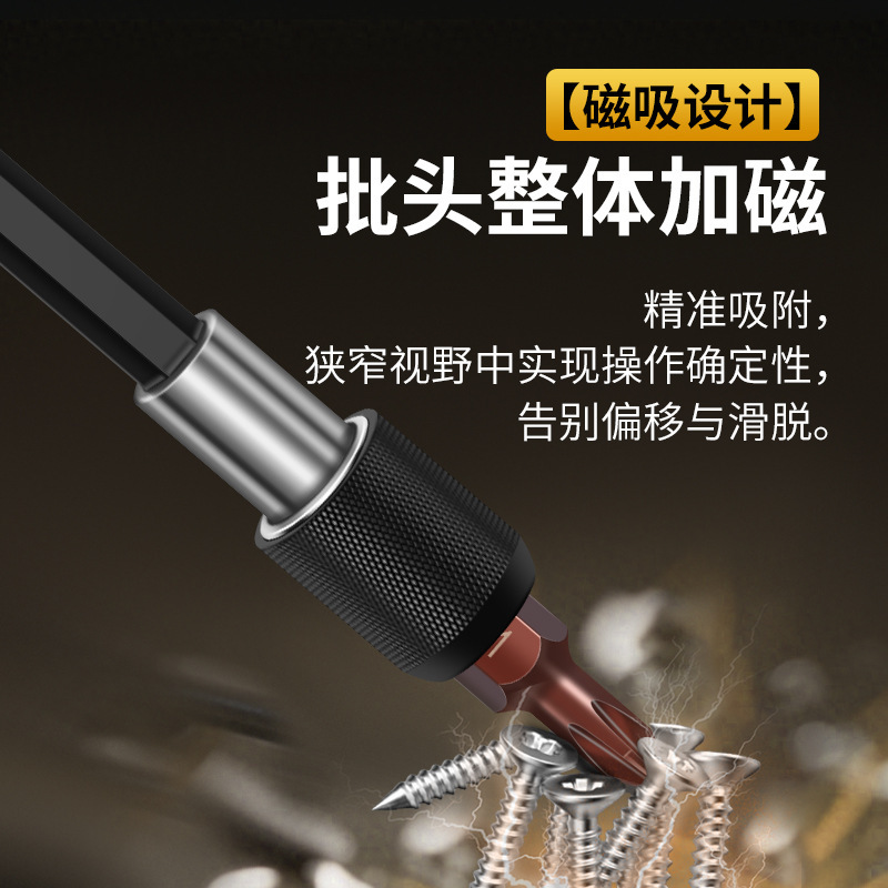 十字短批头套装超短内六角披头一字梅花带孔三角五星U型四方25mm|undefined