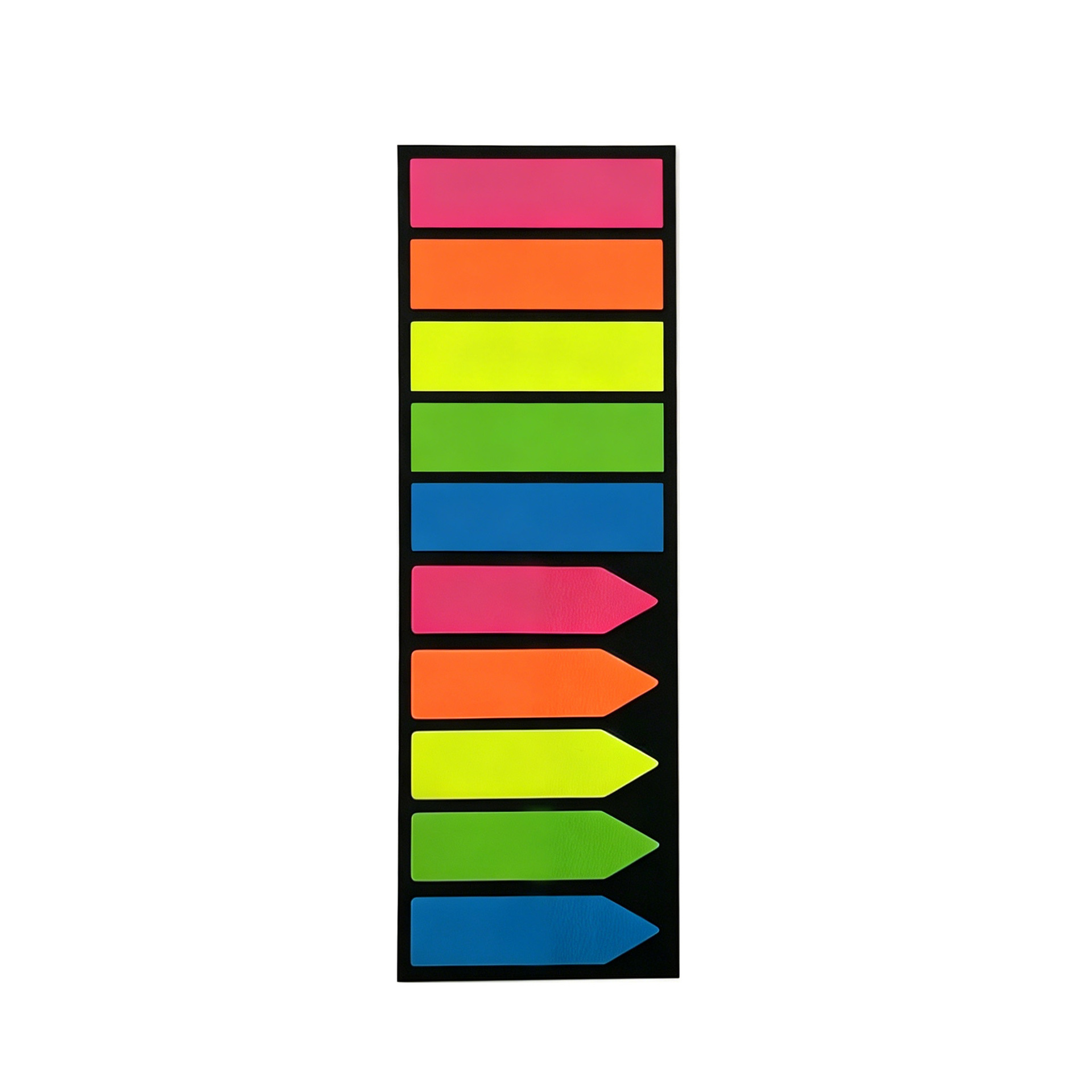 Notas adhesivas transparentes extraíbles de 10 colores, notas adhesivas impermeables para estudiantes, pegatinas de índice de colores Morandi de secado rápido, impermeables y de secado rápido