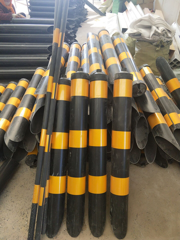 黄黑拉线护套反光警示管电杆斜拉线保护套管警告标志红白拉线保护