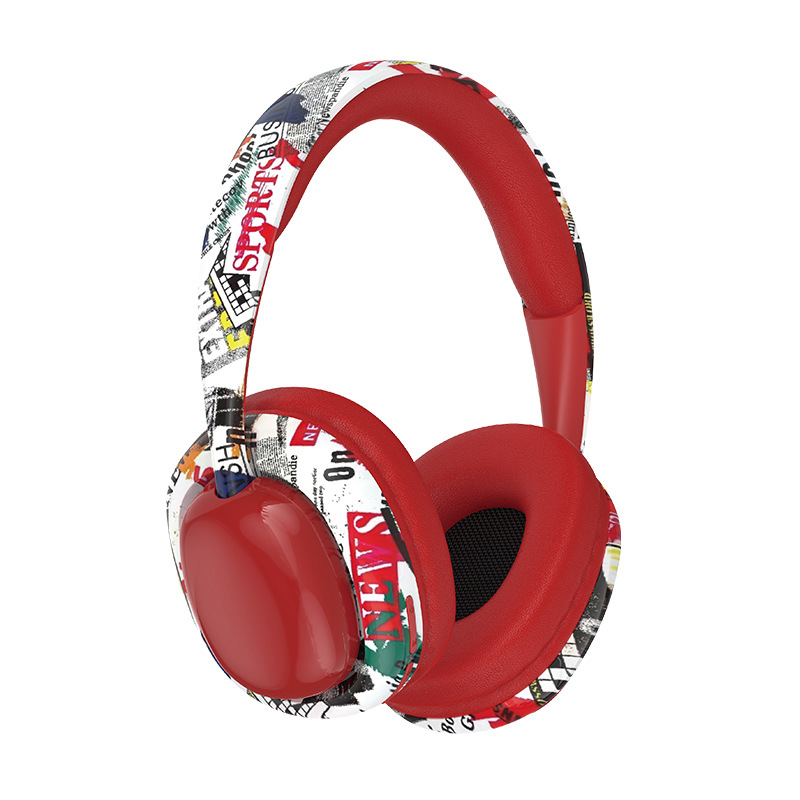 Graffiti P7236C Wireless Over Ear Bluetooth Headphones Heavy Bass Sports Compatible Huawei Phones Cross Border_voghion.com