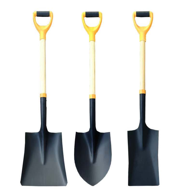 Los fabricantes suministran artefactos de excavación de tierra al aire libre, pala, pala, pala, pala, herramienta de jardín, pala