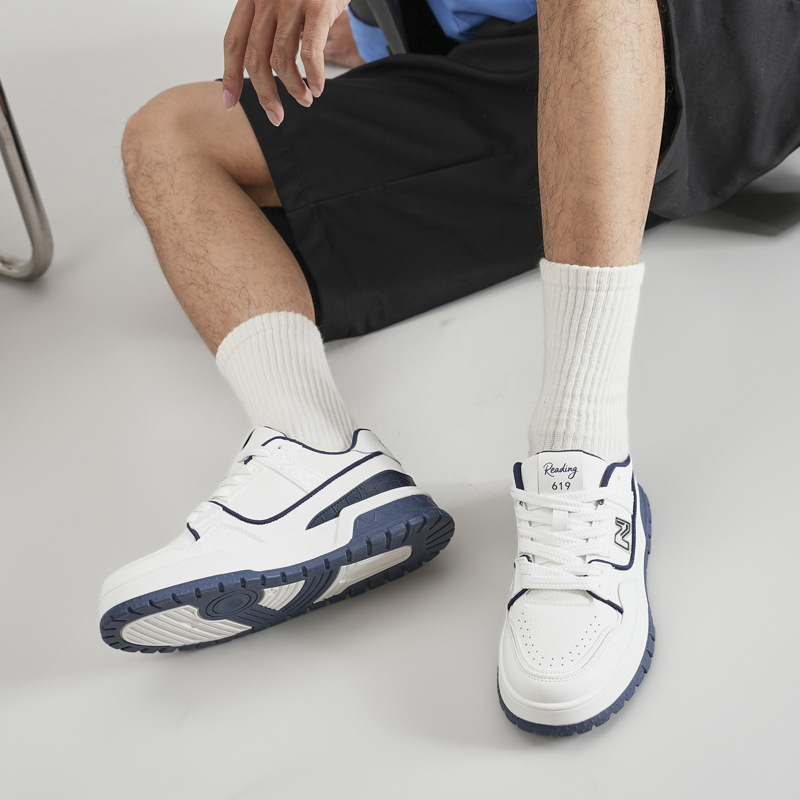 Carefully Selected Casual Shoes for Men, Thick-Soled Breathable Sneakers, Men's White Shoes, New Spring and Summer Low-Top Shoes, High-End Men's Shoes