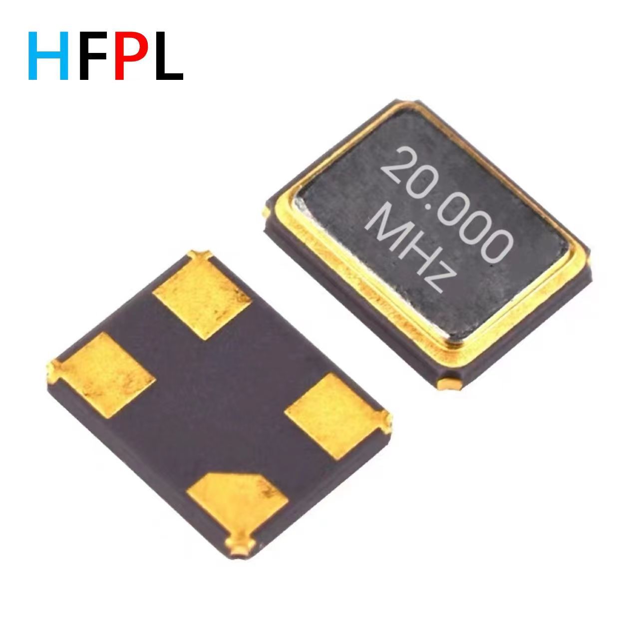 6035-Seam-20.000MHZ-10PF 4PAD 石英晶体谐振器 无源贴片晶振