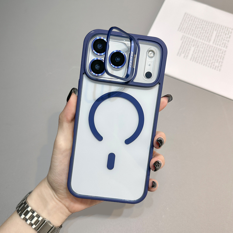 适用苹果17Promax镜头支架磁吸手机壳iPhone16自带镜头膜15防摔壳|undefined