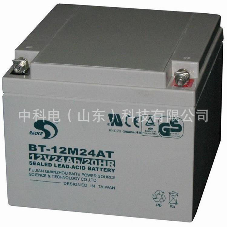 赛特蓄电池BT-HSE-24-12 12V24Ah直流屏UPSEPS电源用免维护蓄电池