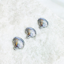 厂家批发 铸造配件 贝壳海洋风 手链项链DIY不锈钢配饰配件现货