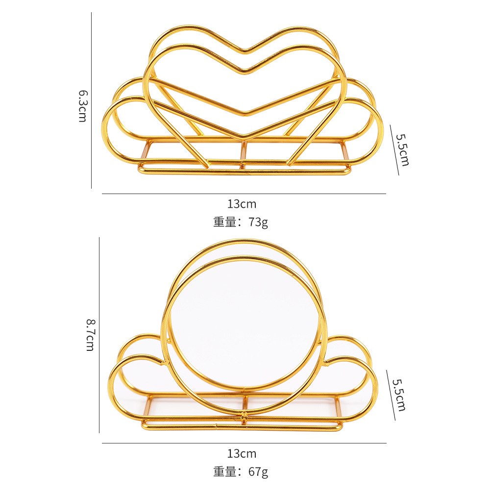 북유럽 수직 단철 티슈 홀더 레스토랑 호텔 카페 금속 데스크탑 티슈 홀더 페이퍼 보드 스토리지 티슈 홀더