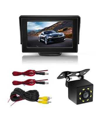 Car display Reversing Rearview Camera Hd - 43-desktop-adjustable-8-lights