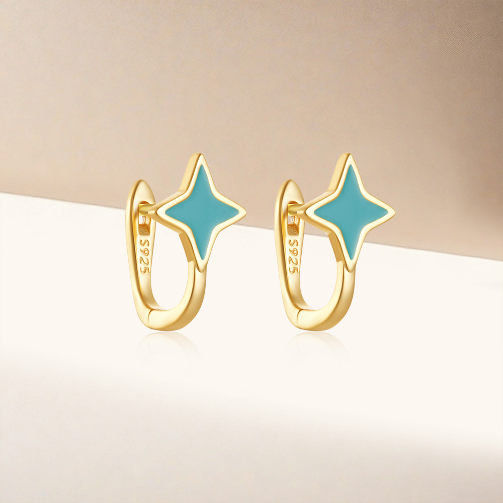 5g Weight 925 Sterling Silver Ear Needle Material Zircon Inlay Material Earrings Classification 1 Pair Quantity Holiday, Banquet, Daily Occasion 925 Sterling Silver Material Geometric Pattern Women's Gender Plating Design Simple Style Style 1 Pair 925 Sterling Silver Zircon Geometric Earrings 9
