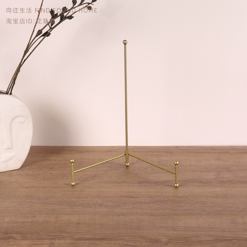 Original simplicity porcelain plate clock clock bracket trimming frame phase frame bracket plate square plate sitting shelf display rack