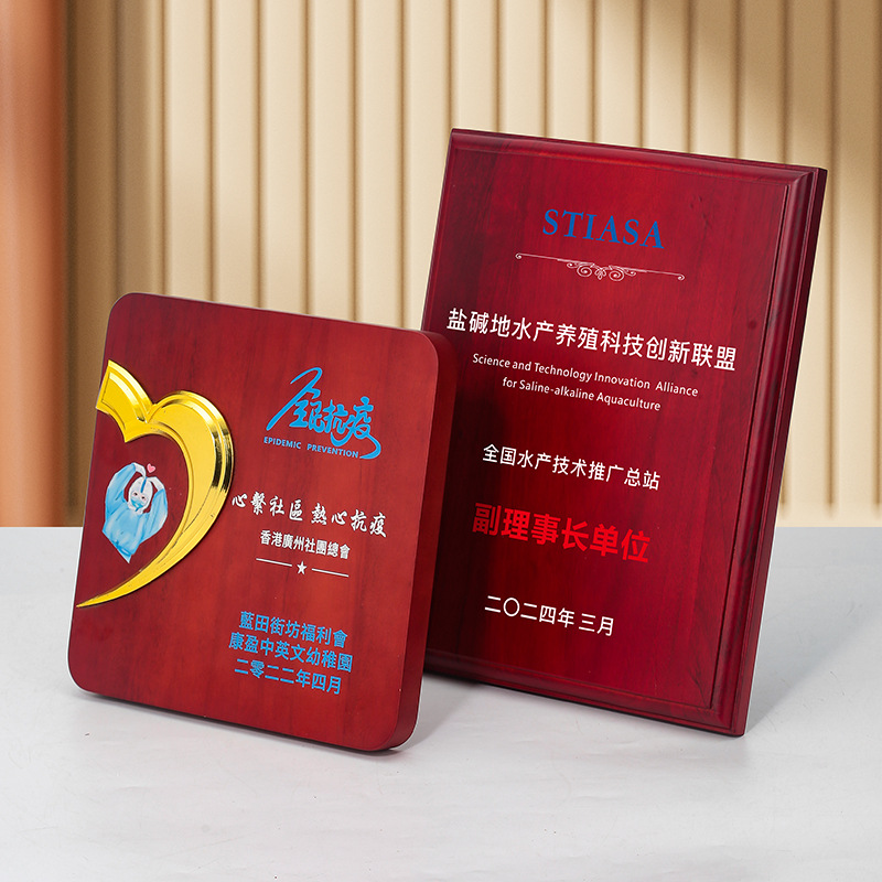 Licencia de madera de camphor, fabricación de medallas de madera, distribuidor de placas, agente de franquicia de tarjetas de licencia, excelente medalla de equipo
