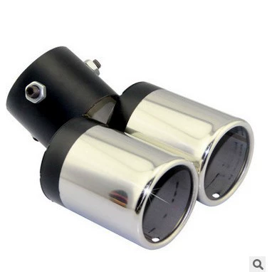 Автомобильная выхлопная труба двойная выхлопная труба 6363 автомобильный глушитель модифицированный выхлопная труба Cruz выхлопная труба 12-3A \ 929