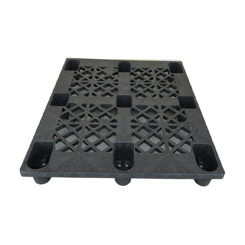 1210黑色塑料卡板 塑料托盘 一次性出货不回收塑料栈板