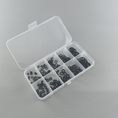 工厂直供250pcs密封件标准件硅胶密封件橡胶密封圈组合跨境货源