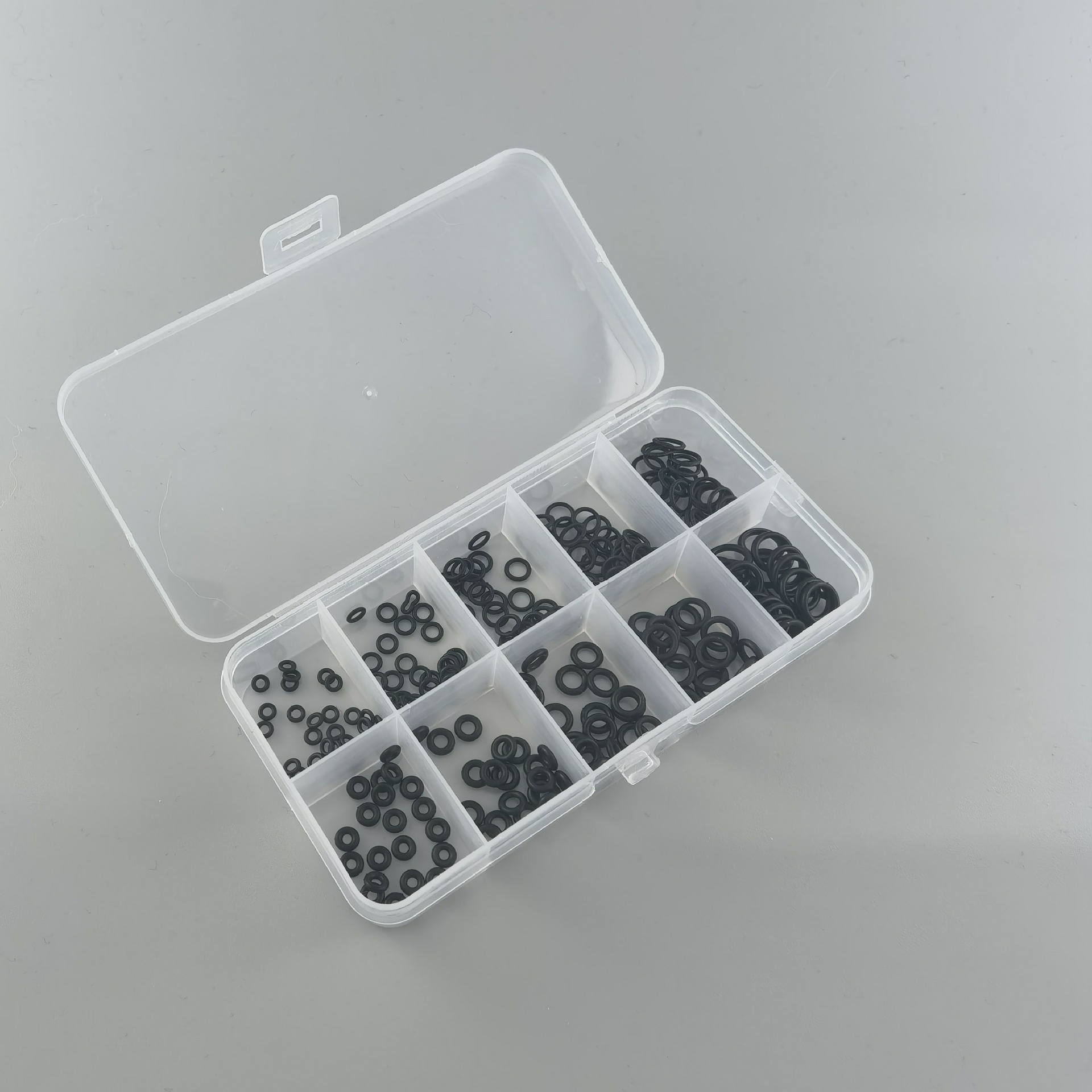 工厂直供250pcs密封件标准件硅胶密封件橡胶密封圈组合跨境货源
