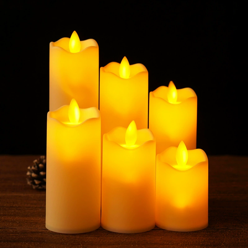 Светодиодная волна, искусственный свет свечи, качающаяся цифровая свеча, свадебные, день рождения, атмосфера, принадлежности для фотосъемки, украшения, украшения