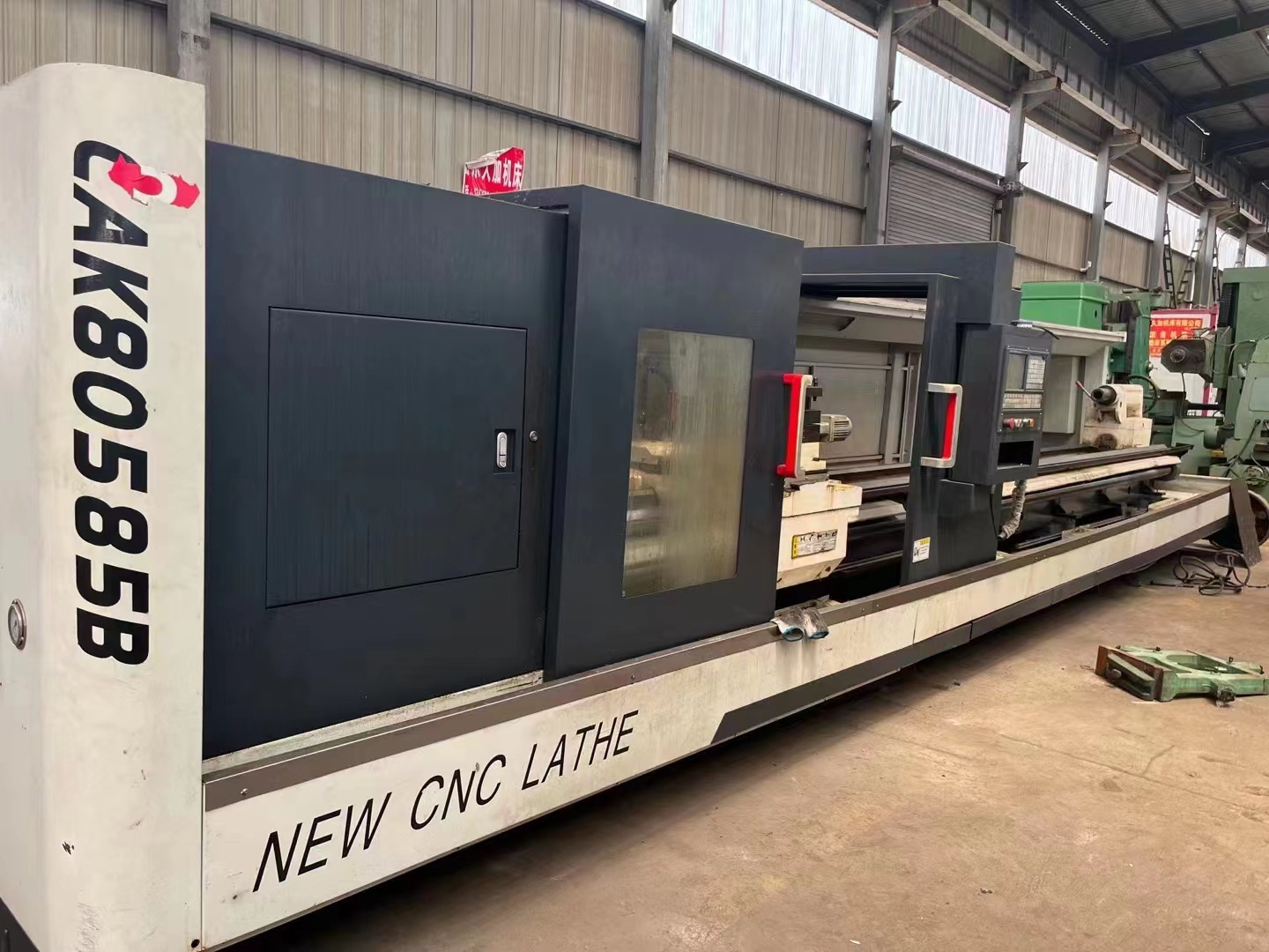 处理二手沈阳CAK80585B数控卧式车床二手沈阳80585数控车床
