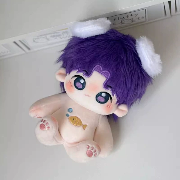 Little fish (purple hair)+ear