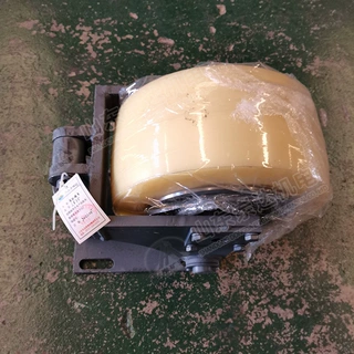 LS30矿用滚轮罐耳 罐笼缓冲器聚氨酯材质LS35双轮滚轮罐耳