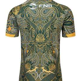 Rugby Jersey 南非100周年纪念版橄榄球服球衣男子短袖运动衫