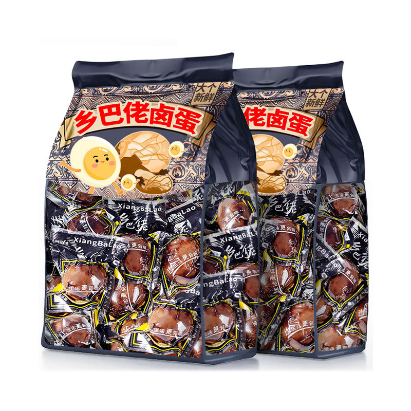 乡巴佬卤蛋五香鸡蛋熟即食茶叶蛋早餐休闲小吃零食品整箱批发包装|undefined