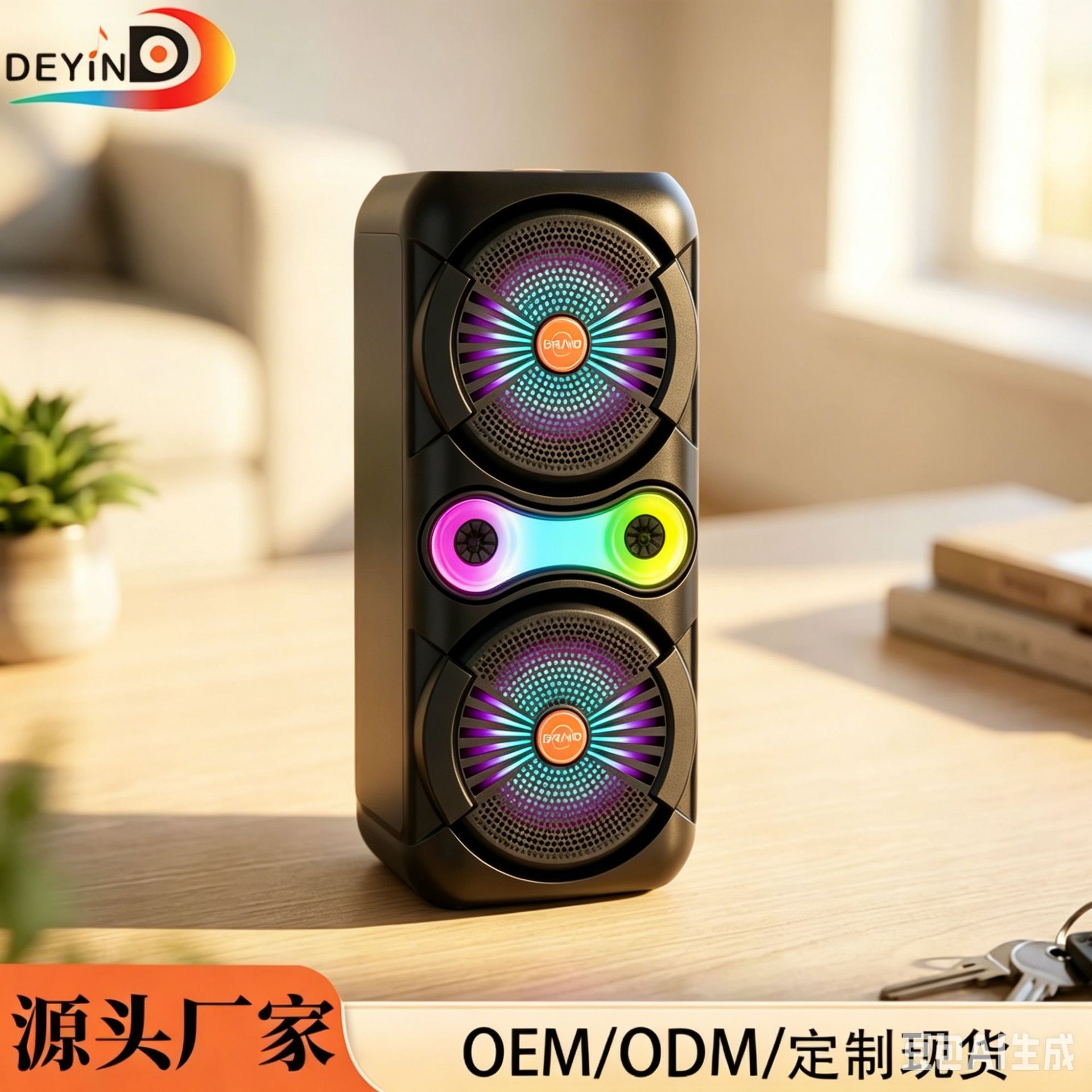 户外便携式蓝牙音箱多功能插卡低音炮工厂直销蓝牙无线音响