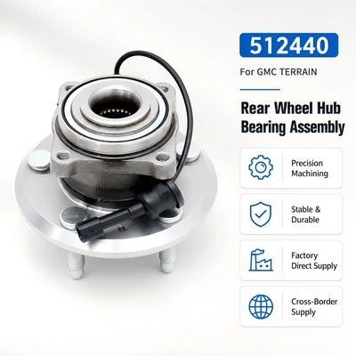 512440 25979186 is suitable for the foreign version of GMC TERRAIN rear wheel hub bearing assembly, in stock (Bearing)