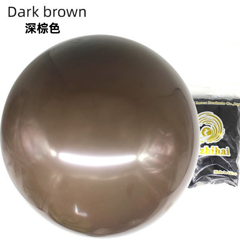 Meizhihai globo de 18 pulgadas engrosada globo de látex fiesta de cumpleaños decoración de la habitación de la boda diseño de la escena suministros de la boda