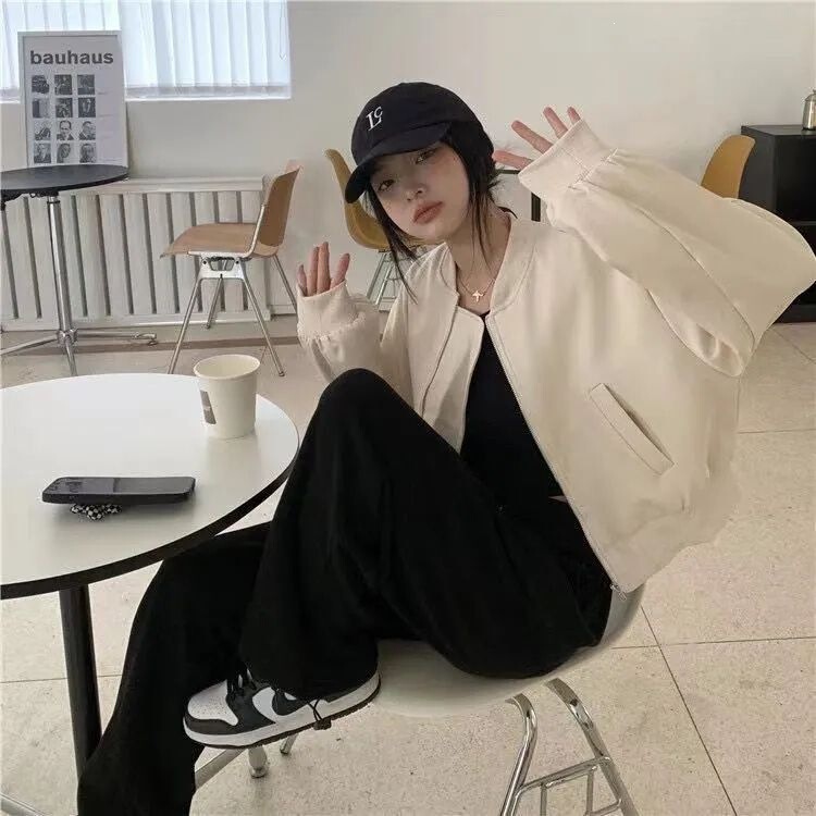 Spicy girl sexy jacket Korean style outerwear 2026 new loose design versatile Chanel-style short jacket other Spicy girl sexy jacket Korean style outerwear 2026 new loose design versatile Chanel-style short jacket other