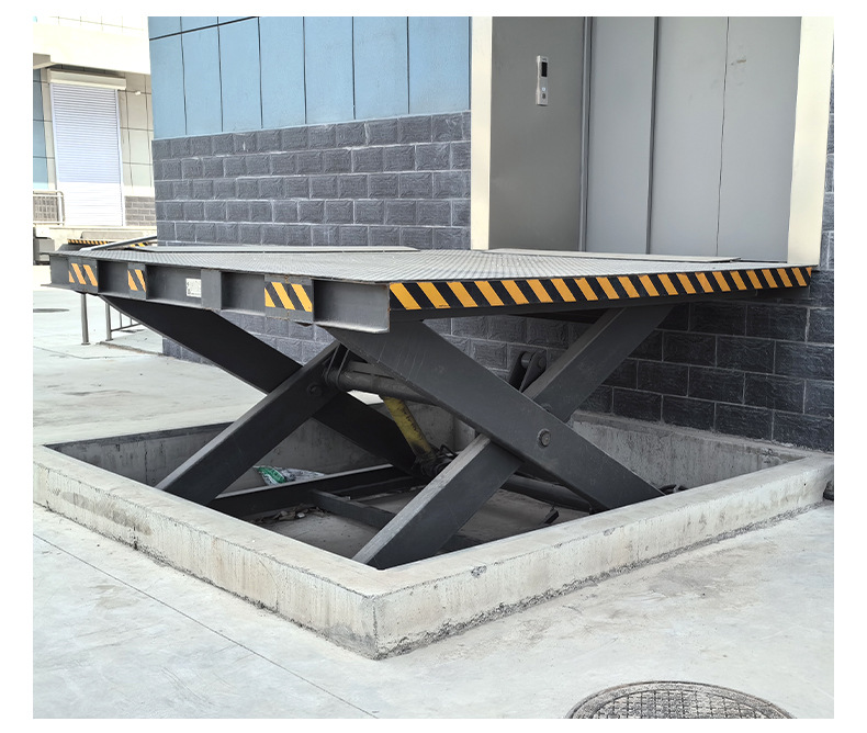 Fixed Hydraulic Lift Platform for Workshop Loading and Unloading Goods, Large-Tonnage Fixed Scissor Lift