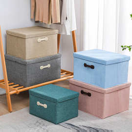 衣服收纳箱超大衣物布艺收纳箱搬家用衣柜收纳盒整理箱储物收纳箱