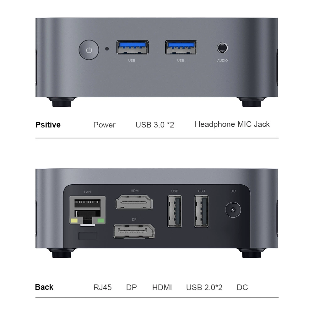 Ninkear MBOX11 чип N150 поддерживает 4K маленький MINIPC несёт одну коробку overseas склад доставка