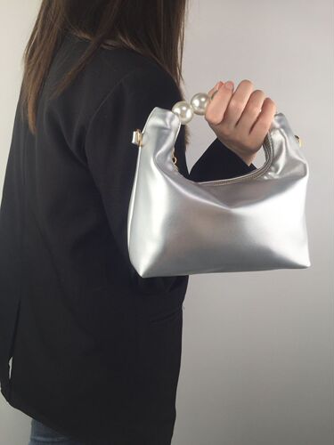 Small bag high-end pearl handbag women's  new mini chain one-shoulder cross-body small bag dumpling bag