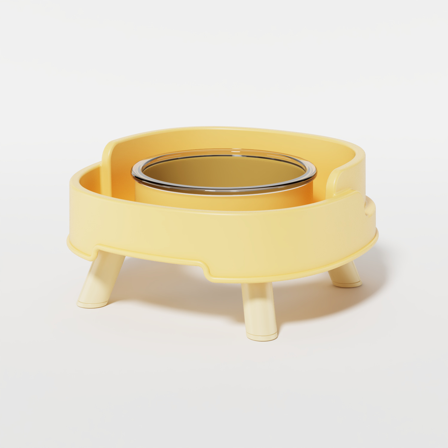 Sofá Glass Bowl - Amarillo Limón