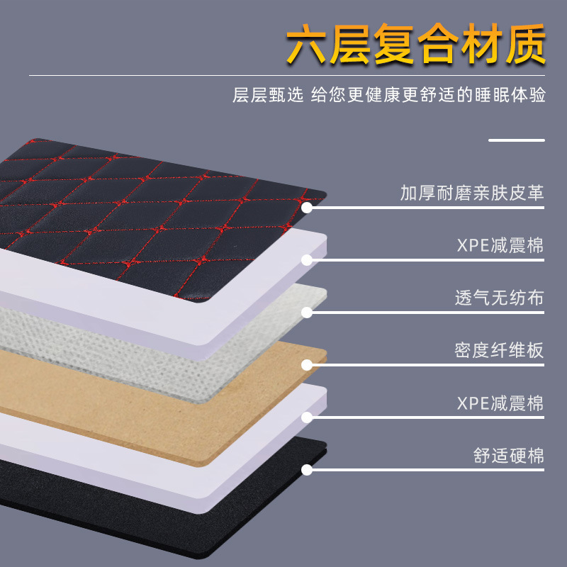 Cojín de viaje de autoconducción cojín de sueño trasero cama de viaje de automóvil asiento trasero cama plegable artefacto para dormir en el coche