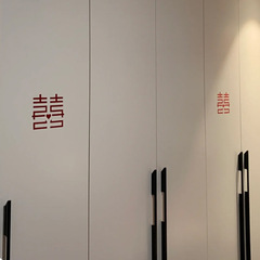 小さな幸せの言葉が入った結婚式の部屋のレイアウト、幸せの言葉が入った静電ステッカー、結婚式の特別な装飾ドアステッカー、新しい家の結婚式のステッカー