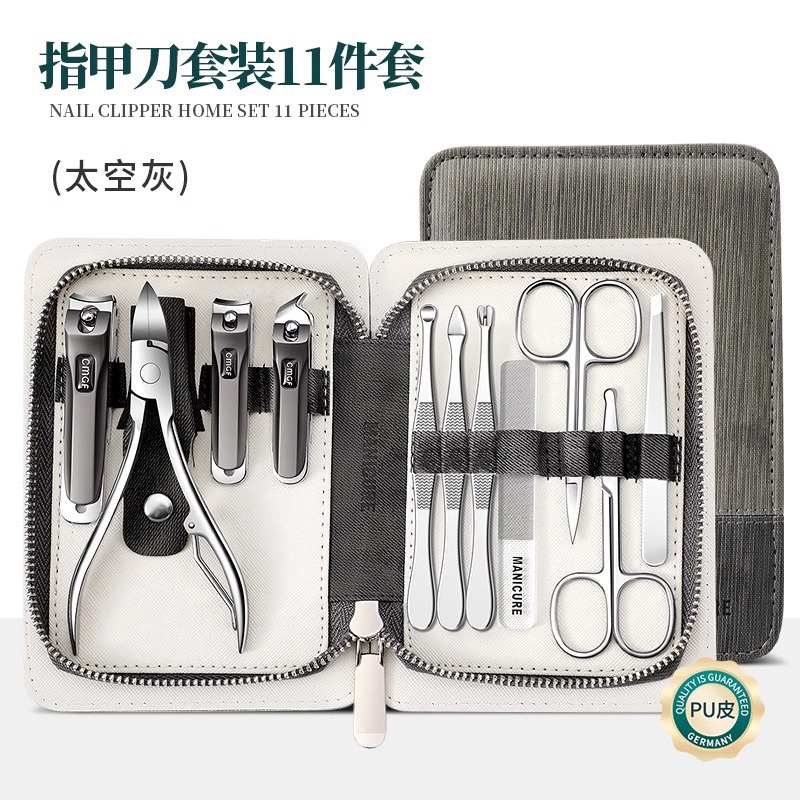 Regalos de venta directa de cortador de uñas conjunto de aleación de zinc alicates de uñas herramientas de manicura herramientas de manicura caseras