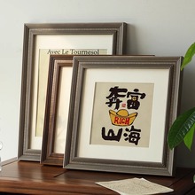 复古做旧中古画框法式空框软装相框摆件油画外框架裱框大尺寸批发