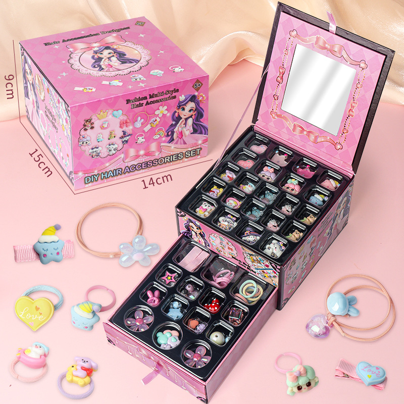 62601 Varios accesorios para el cabello de la princesa de cuento de hadas