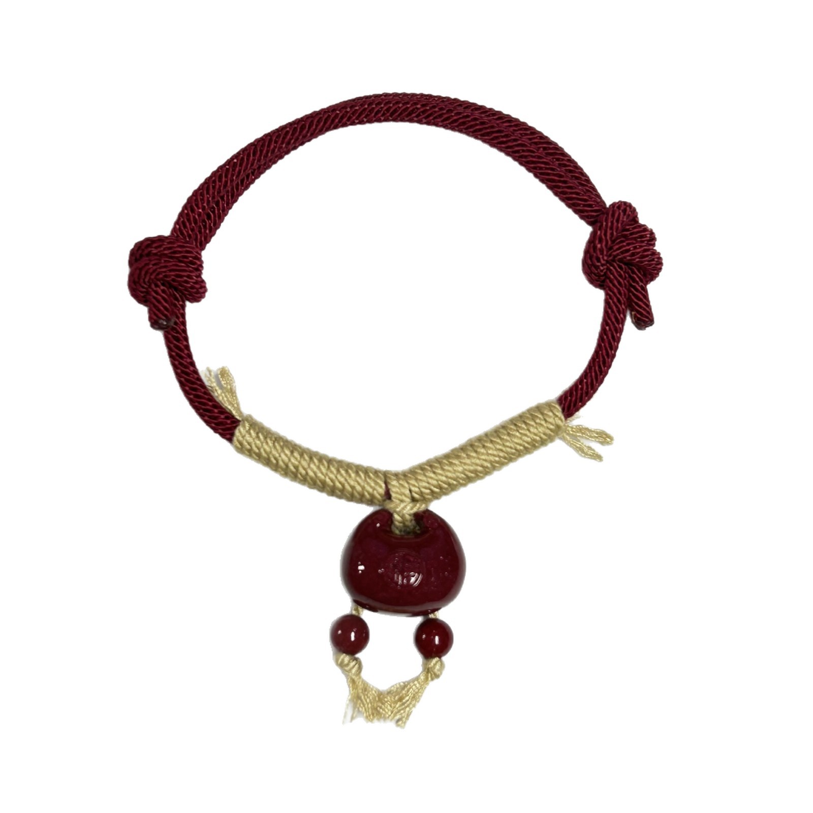 Pulseira de proteção chinesa personalizada com cinábrio para bebês e crianças, estilo nacional, grande sucesso de vendas, signo do zodíaco masculino._voghion.com