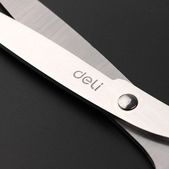 Deli Stationery Scissors 6010 Household Paper Cutter, Paper-Trimming Knife, Office & Lifestyle Essential, Large Size, Stainless Steel, 210mm