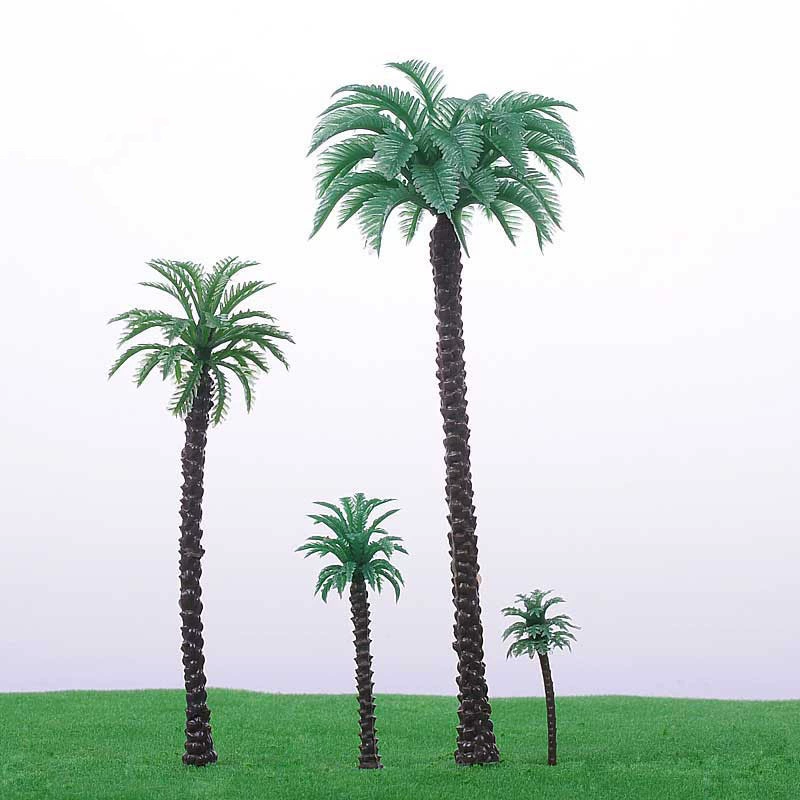 Crab Kingdom DIY Building Sandbox Building Model Materials Scene Production Model Tree Trunk Coconut Tree No