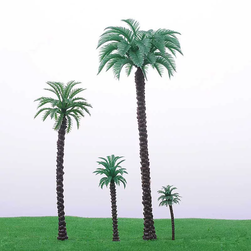 Crab Kingdom DIY Building Sandbox Building Model Materials Scene Production Model Tree Trunk Coconut Tree No